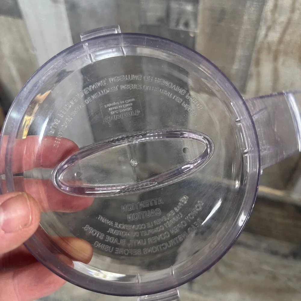 Cuisinart DLC-2AWBC Mini Prep Plus Lid Food Processor Work Bowl Cover DLC-2A